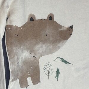 NWT Carter's Bear Jogger Long Sleeve Outfit with Matching Beanie Cap Hat